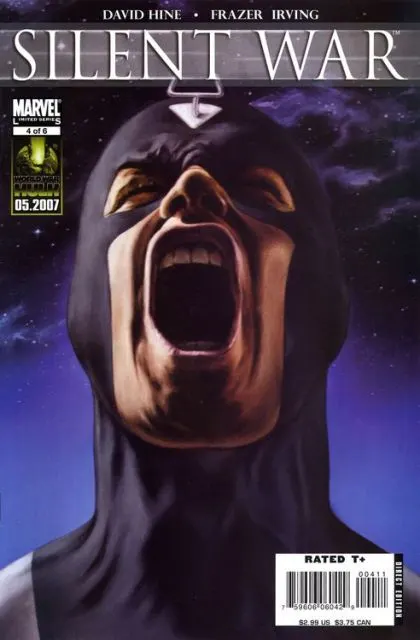 Silent War #4 comic book cover, 2007