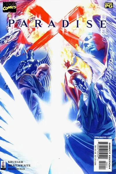 Paradise X #0 comic book cover, 2002