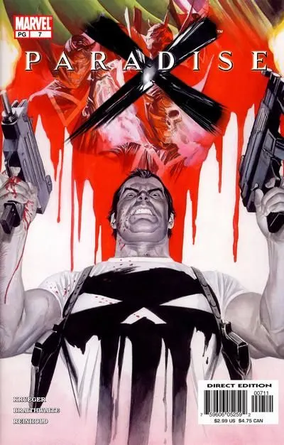 Paradise X #7 comic book cover, 2003