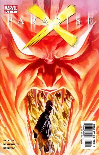 Paradise X #8 comic book cover, 2003