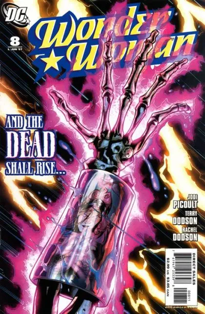 Wonder Woman, Vol. 3 #8 Terry Dodson Regular comic book cover, 2007