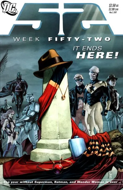 52 #52 J.G. Jones Regular comic book cover, 2007