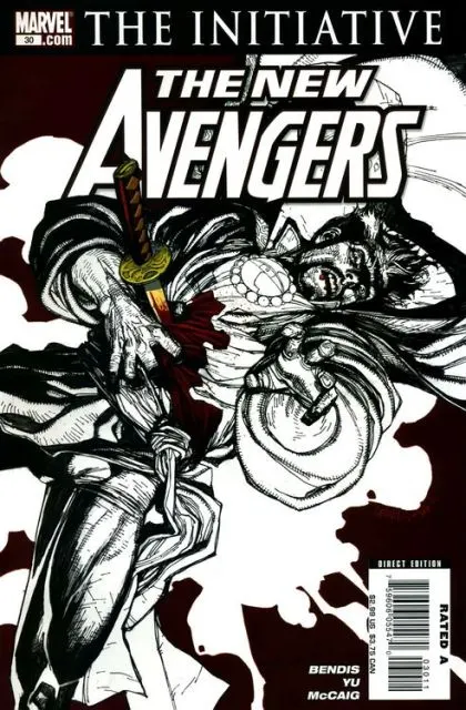 New Avengers, Vol. 1 #30 Leinil Francis Yu Regular comic book cover, 2007