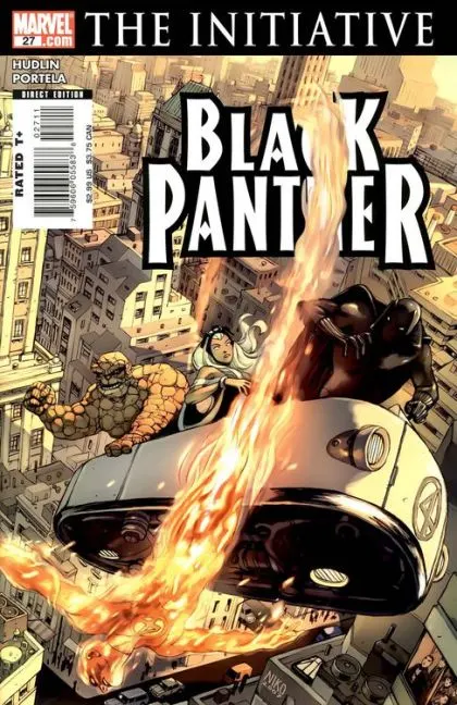 Black Panther, Vol. 4 #27 comic book cover, 2007