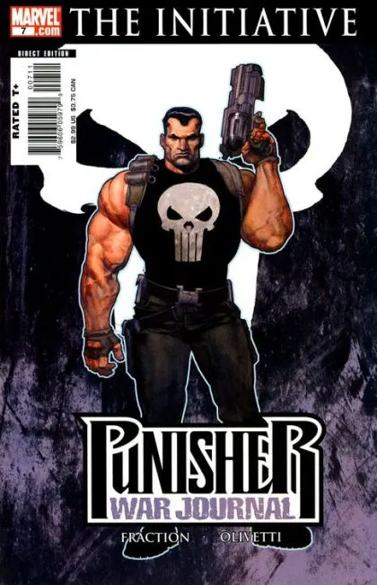 Punisher War Journal, Vol. 2 #7 Ariel Olivetti Regular comic book cover, 2007