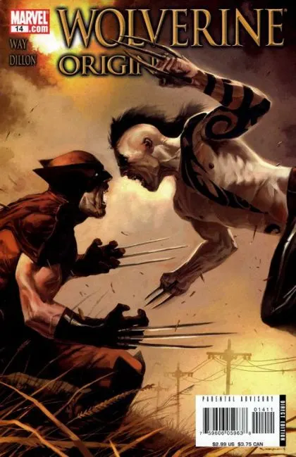 Wolverine: Origins #14 comic book cover, 2007