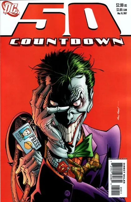 Countdown #50 comic book cover, 2007