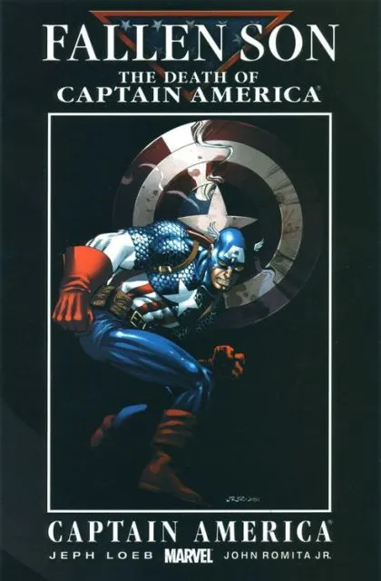 Fallen Son: The Death of Captain America #3 John Romita Jr. Regular comic book cover, 2007