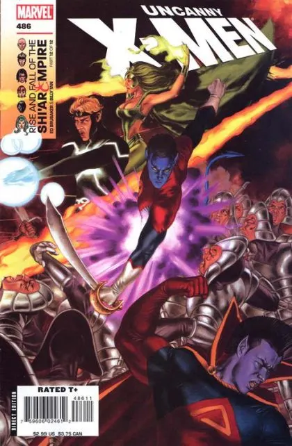 Uncanny X-Men, Vol. 1 #486 John Watson Regular comic book cover, 2007