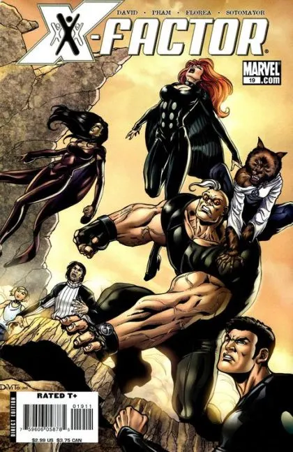 X-Factor, Vol. 3 #19 Andrea Di Vito Regular comic book cover, 2007