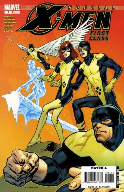 X-Men: First Class Special #1 comic book cover, 2007