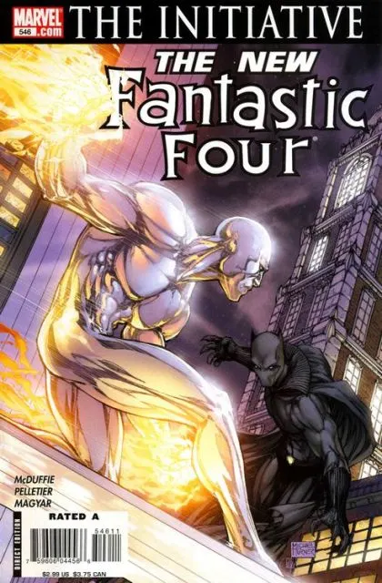 Fantastic Four, Vol. 3 #546 Michael Turner Regular comic book cover, 2007