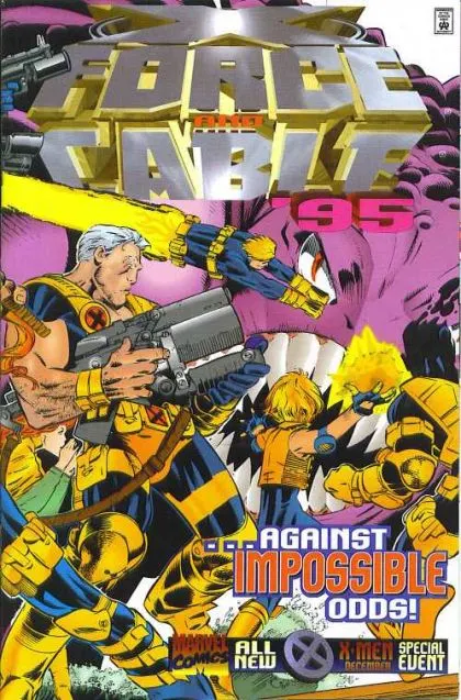 X-Force, Vol. 1 Annual #1995 comic book cover, 1995