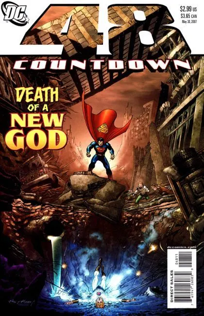 Countdown #48 comic book cover, 2007