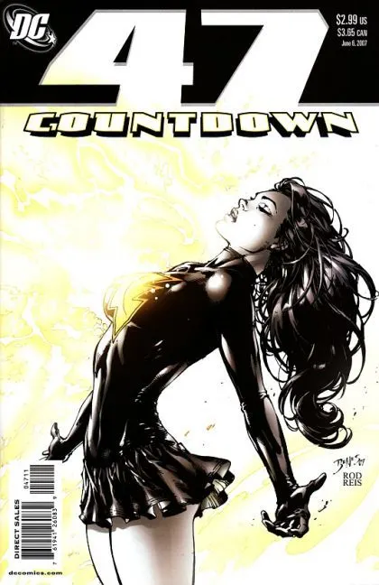 Countdown #47 comic book cover, 2007