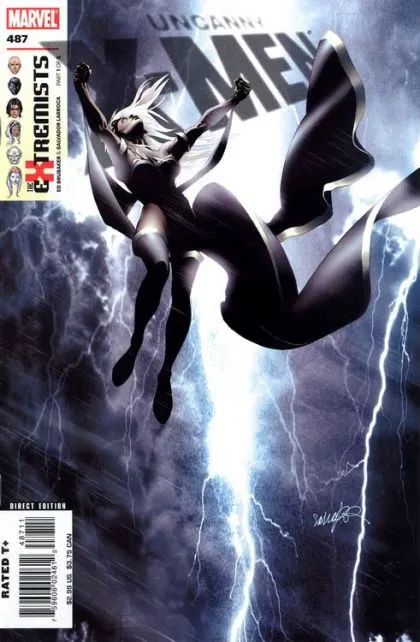 Uncanny X-Men, Vol. 1 #487 Salvador Larroca Regular comic book cover, 2007