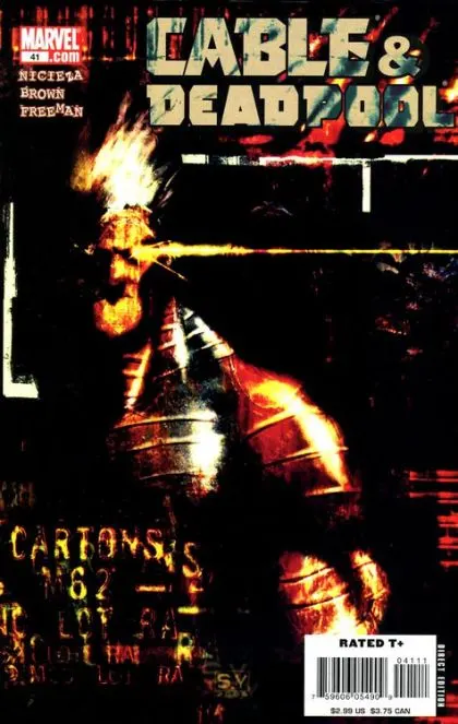 Cable & Deadpool #41 comic book cover, 2007