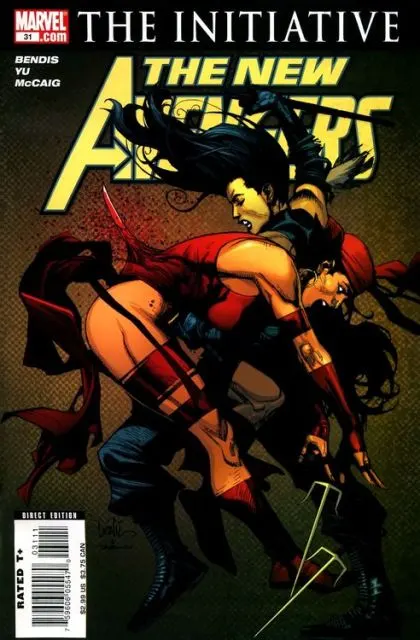 New Avengers, Vol. 1 #31 Leinil Francis Yu Regular comic book cover, 2007