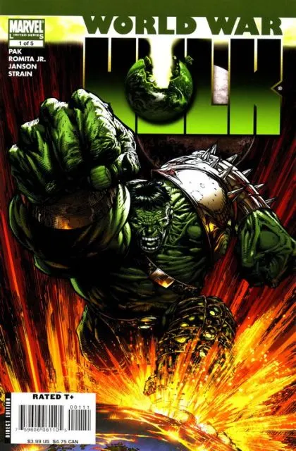 World War Hulk #1 comic book cover, 2007