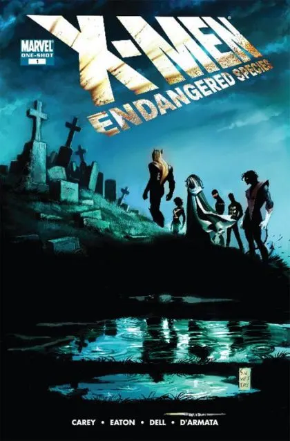 X-Men: Endangered Species #1 comic book cover, 2007