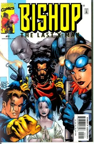 Bishop: The Last X-Man #2 Variant Cover comic book cover, 1999