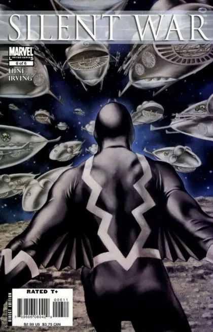 Silent War #6 comic book cover, 2007