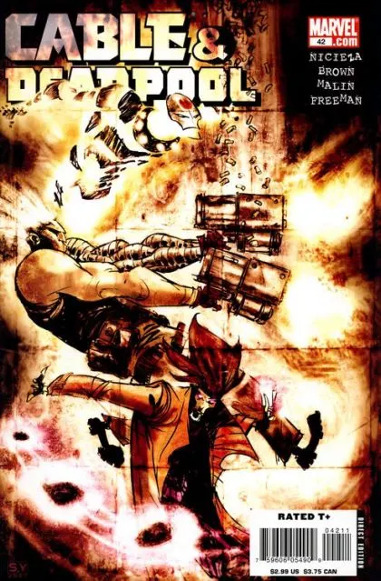 Cable & Deadpool #42 comic book cover, 2007
