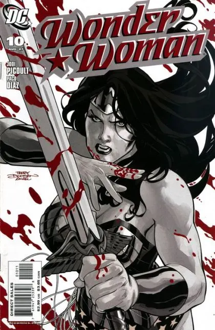 Wonder Woman, Vol. 3 #10 Terry Dodson Regular comic book cover, 2007
