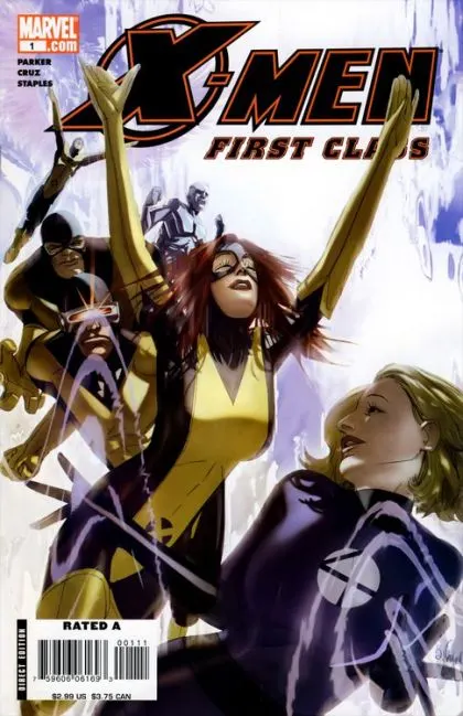 X-Men: First Class, Vol. 2 #1 Eric Nguyen Regular comic book cover, 2007