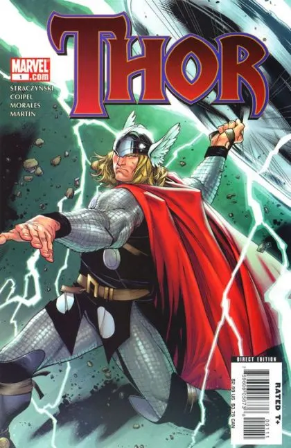 Thor, Vol. 3 #1 Olivier Coipel Regular comic book cover, 2007