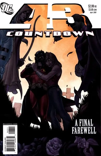 Countdown #43 comic book cover, 2007