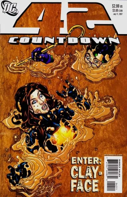 Countdown #42 comic book cover, 2007