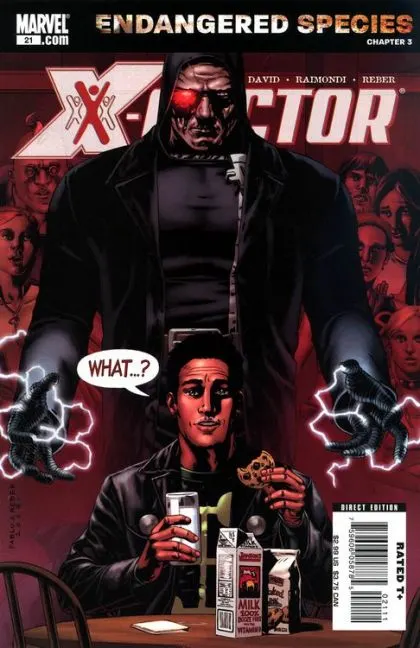 X-Factor, Vol. 3 #21 Pablo Raimondi Regular comic book cover, 2007