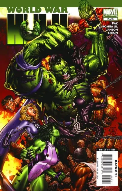 World War Hulk #2 comic book cover, 2007