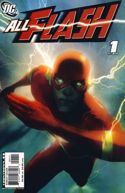 All Flash (2007) #1 Joshua Middleton Regular Cover comic book cover, 2007