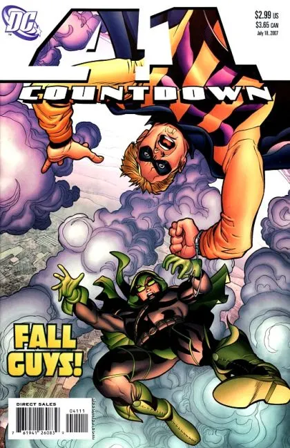 Countdown #41 comic book cover, 2007