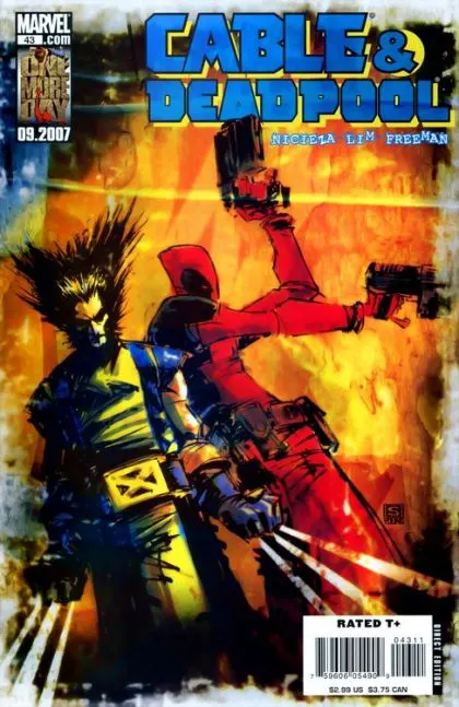 Cable & Deadpool #43 Direct Edition comic book cover, 2007