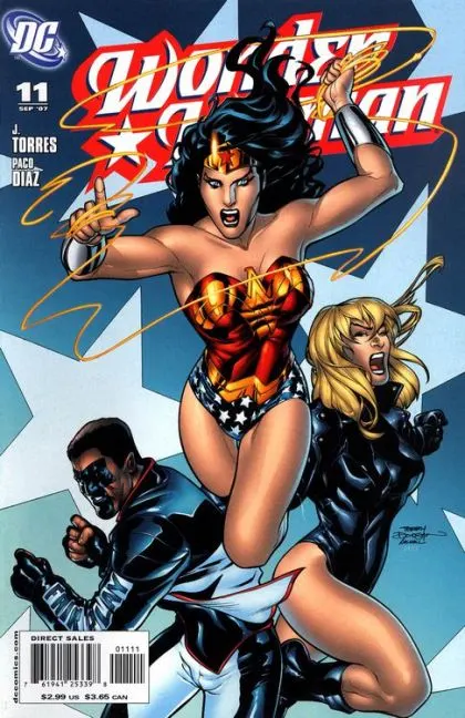Wonder Woman, Vol. 3 #11 Terry Dodson Regular comic book cover, 2007