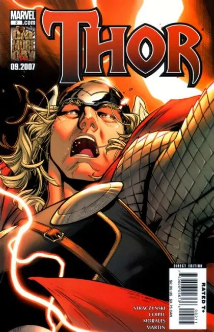 Thor, Vol. 3 #2 Olivier Coipel Regular comic book cover, 2007