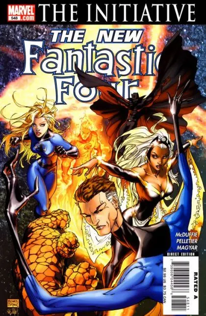 Fantastic Four, Vol. 3 #548 Direct Edition comic book cover, 2007
