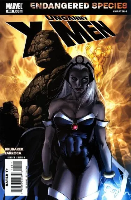 Uncanny X-Men, Vol. 1 #489 Salvador Larroca Regular comic book cover, 2007