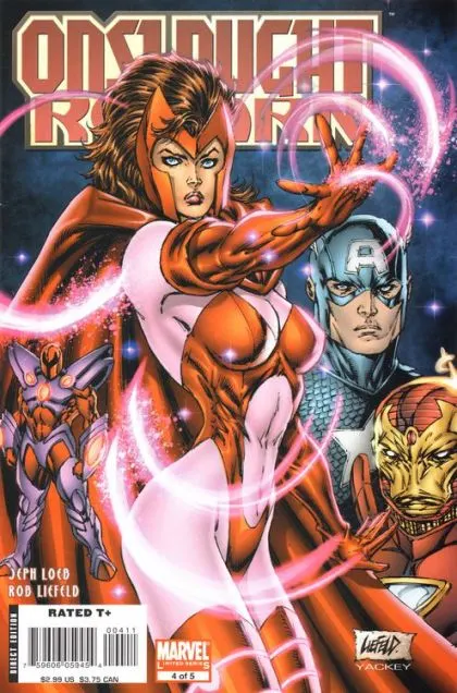 Onslaught Reborn #4 Rob Liefeld Regular comic book cover, 2007