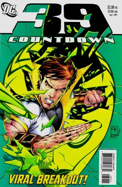 Countdown #39 comic book cover, 2007