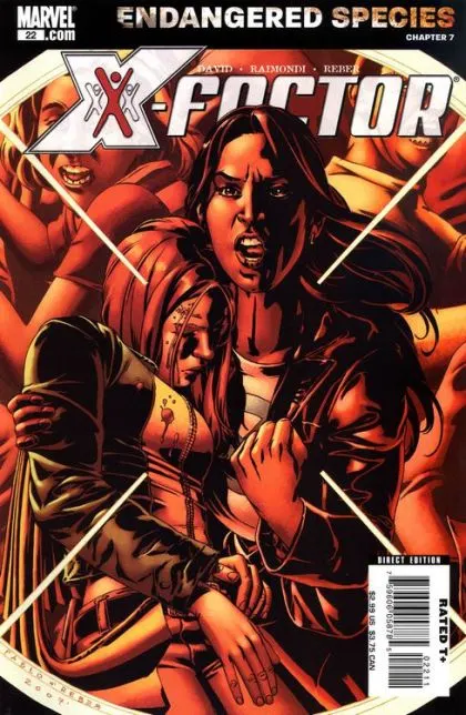 X-Factor, Vol. 3 #22 comic book cover, 2007