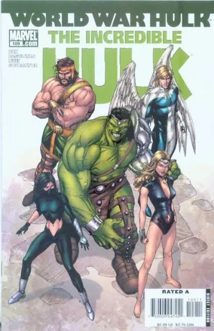 The Incredible Hulk, Vol. 2 #109 Newsstand Edition comic book cover, 2007