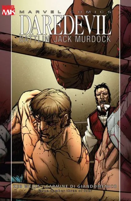 Daredevil: Battlin' Jack Murdock #3 comic book cover, 2007
