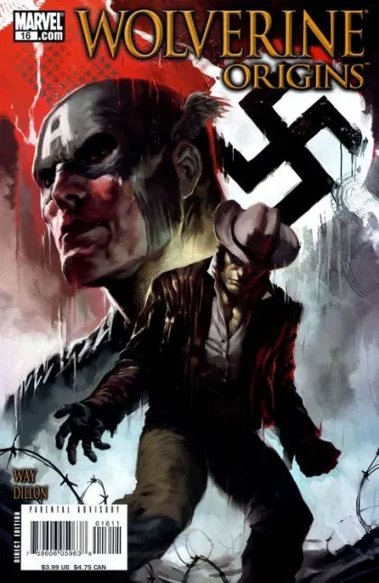 Wolverine: Origins #16 comic book cover, 2007