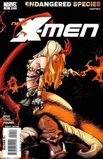 New X-Men (Academy X) #41 Direct Edition comic book cover, 2007