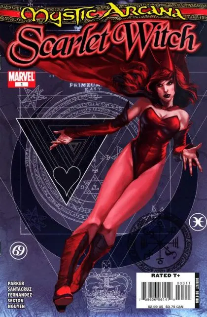 Mystic Arcana #1-2A comic book cover, 2007