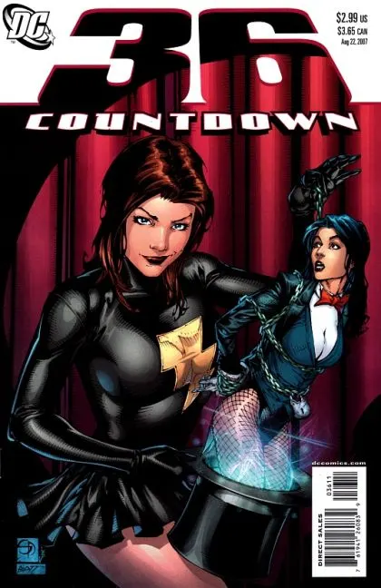 Countdown #36 Shane Davis Regular comic book cover, 2007